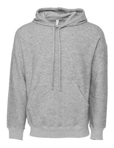 BEL-3329-Sweat-shirt à capuche unisexe avec finition peu de pêche