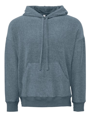 BEL-3329-Sweat-shirt à capuche unisexe avec finition peu de pêche