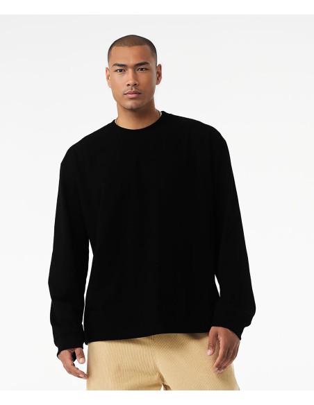 BEL-4651-Tee-shirt épais unisexe à manches longues