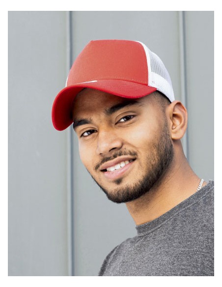 BRA-7020255-5-Panel Trucker Cap Recycled