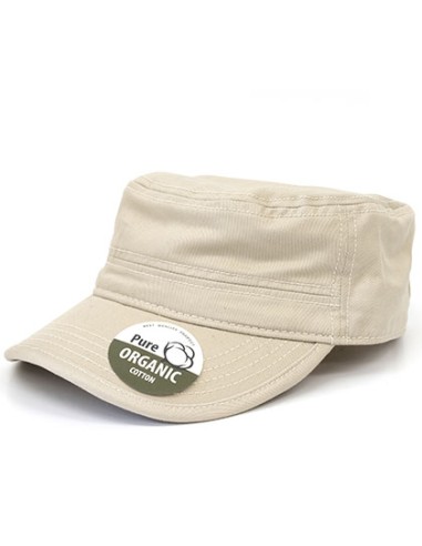 BRA-BW7018155-Organic Cotton Army Cap Washed