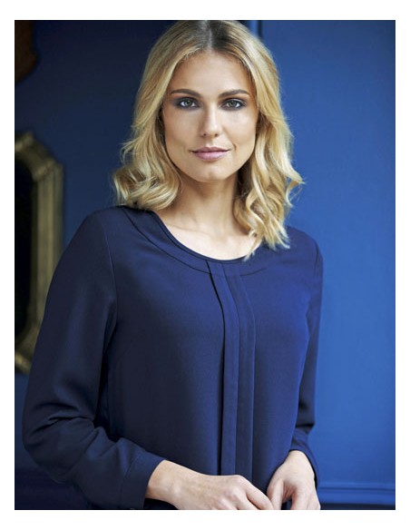 BRO-2279-Womens Roma Long Sleeve Blouse