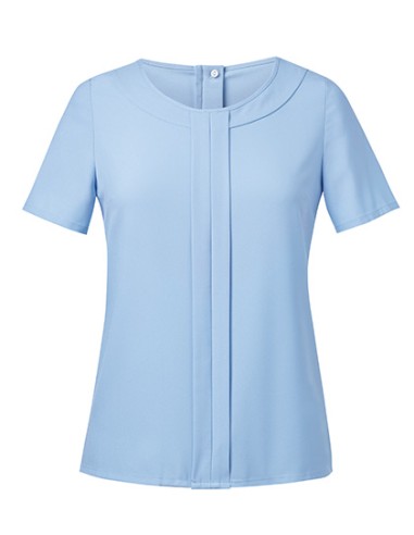 BRO-2280-Womens Verona Short Sleeve Blouse
