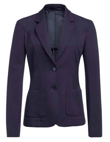 BRO-2379-Womens Slim Fit Jersey Jacket Libra