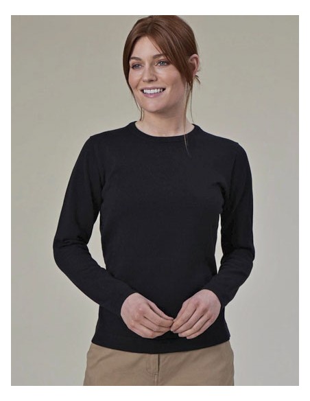 BRO-2384-Ladies Helena Crew Neck Jumper