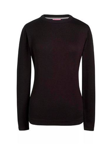 BRO-2384-Ladies Helena Crew Neck Jumper