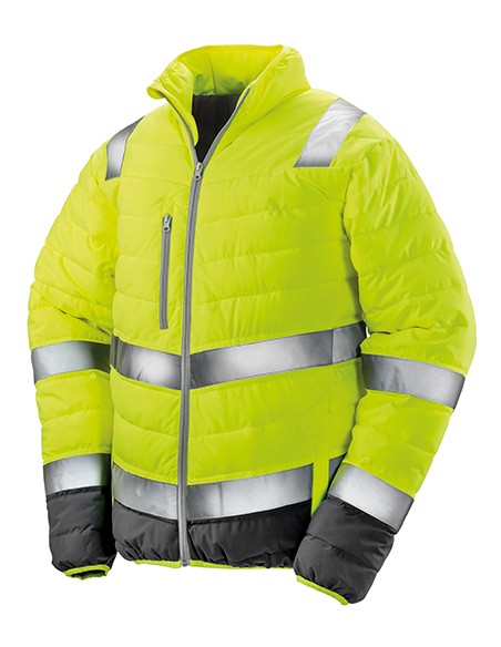 R-R325M-Mens Soft Padded Safety Jacket