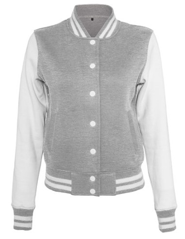 BUI-BY027-Ladies Sweat College Jacket