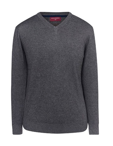 BRO-7818-Mens V-Neck Jumper Boston