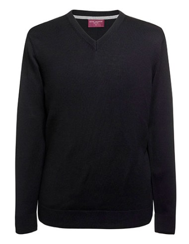 BRO-7818-Mens V-Neck Jumper Boston