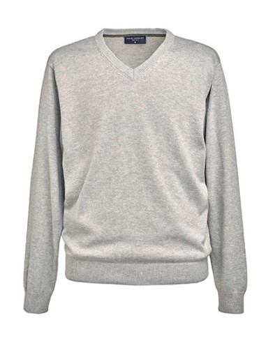 BRO-7818-Mens V-Neck Jumper Boston