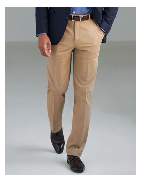 BRO-8806-Business Casual Denver Mens Classic Fit Chino