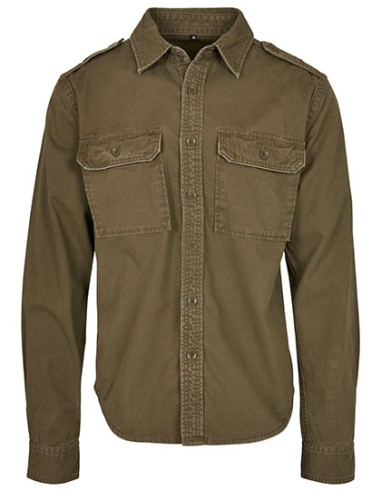 BUI-9373-Vintage Shirt Long Sleeve