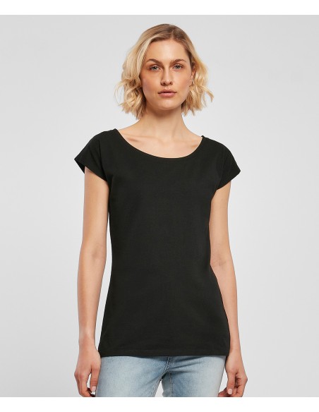 BUI-BB013-Ladies Wide Neck Tee