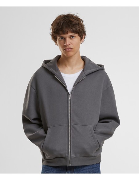 BUI-BY285-Fluffy Zip Hoody