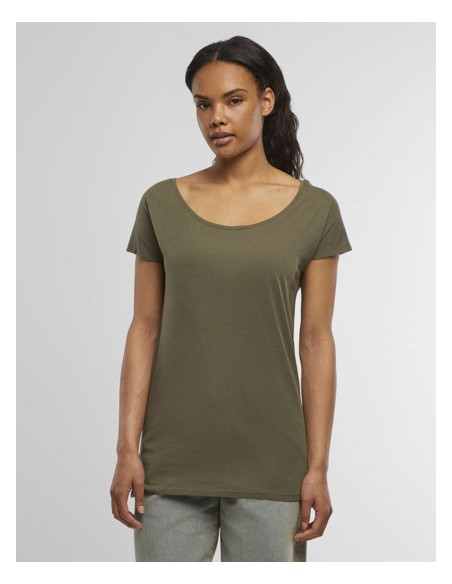 BUI-BY039-Ladies Wideneck Tee