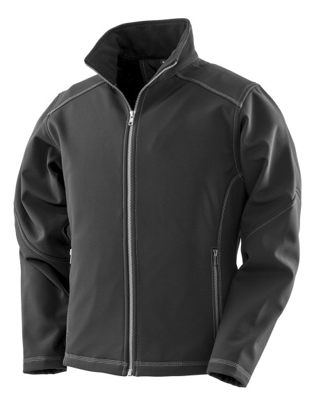 R-R455F-Womens Treble Stitch Softshell Jacket
