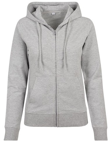 BUI-BY069-Ladies Terry Zip Hoody
