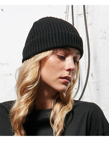 BUI-BY154-Recycled Yarn Fisherman Beanie