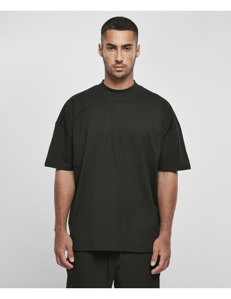 BUI-BY230-Mens Oversized Mock Neck Tee