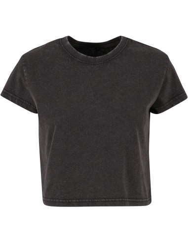 BUI-BY305-Ladies Vintage Cropped Tee