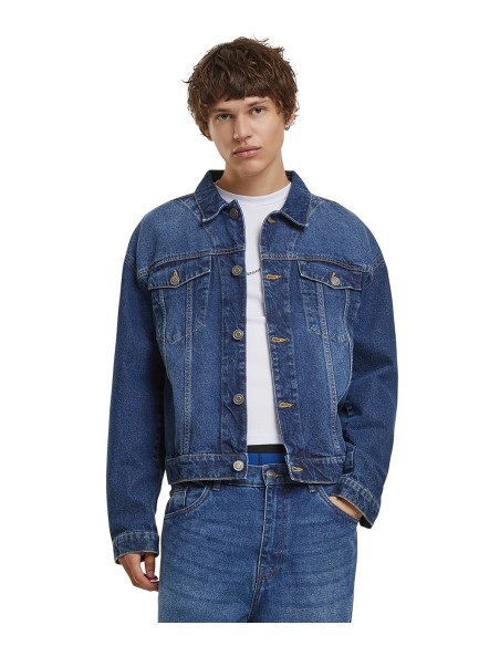 BUI-BY312-Heavy Ounce Boxy Denim Jacket