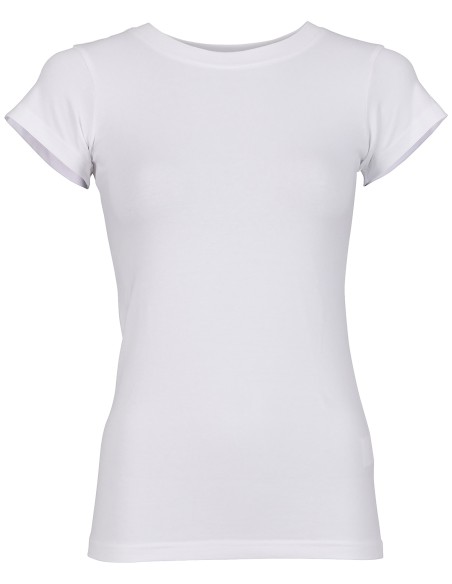 BUI-BY384-Ladies Basic Stretch Tee