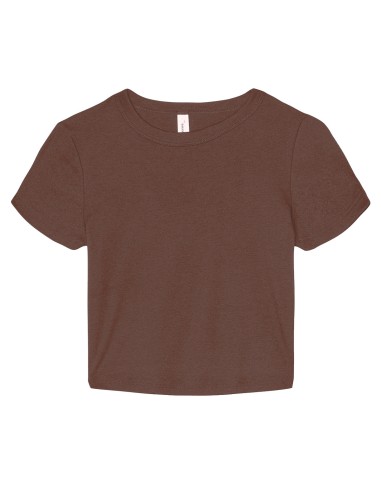 BEL-1010-Womens Micro Rib Baby Tee