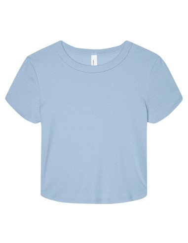 BEL-1010-Womens Micro Rib Baby Tee
