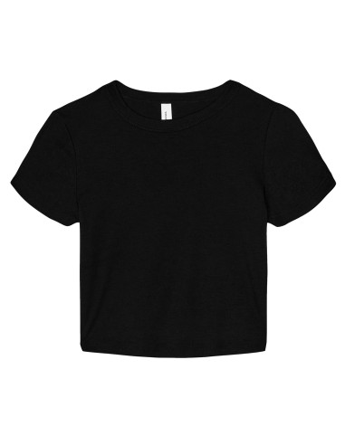 BEL-1010-Womens Micro Rib Baby Tee