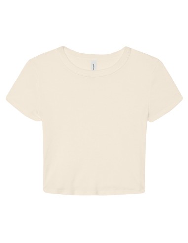 BEL-1010-Womens Micro Rib Baby Tee