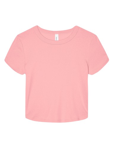 BEL-1010-Womens Micro Rib Baby Tee