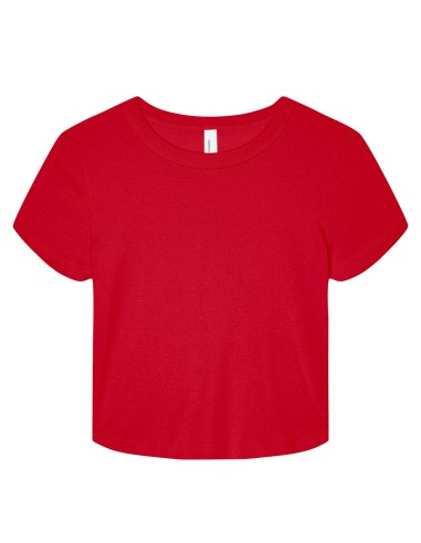 BEL-1010-Womens Micro Rib Baby Tee