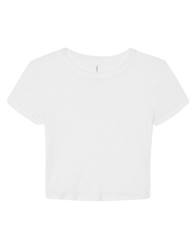 BEL-1010-Womens Micro Rib Baby Tee