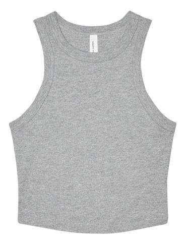 BEL-1019-Womens Micro Rib Racer Tank