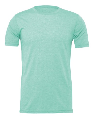 BEL-3001CVC-T-shirt col rond unisexe en jersey