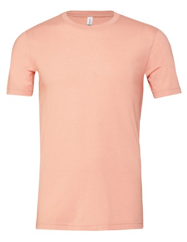 BEL-3001CVC-T-shirt col rond unisexe en jersey