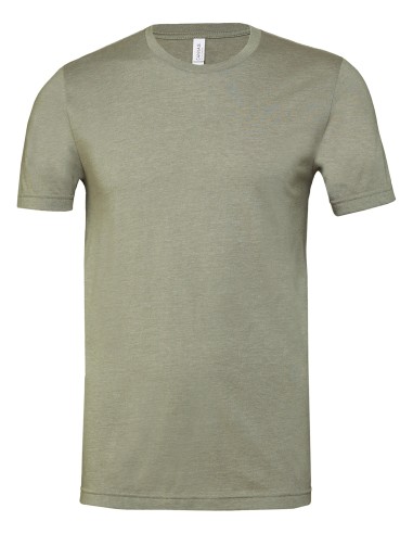 BEL-3001CVC-T-shirt col rond unisexe en jersey