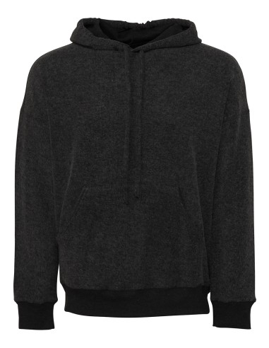 BEL-3329-Sweat-shirt à capuche unisexe avec finition peu de pêche