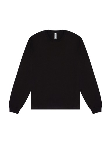 BEL-3511-Tee-shirt unisexe à manches longues et boxy épais