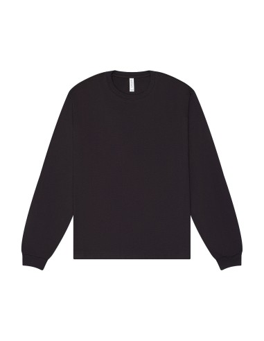 BEL-3511-Tee-shirt unisexe à manches longues et boxy épais