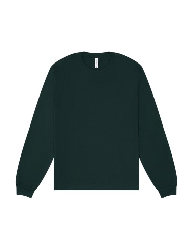 BEL-3511-Tee-shirt unisexe à manches longues et boxy épais