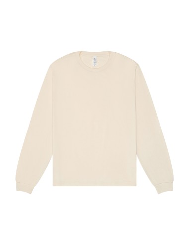 BEL-3511-Tee-shirt unisexe à manches longues et boxy épais