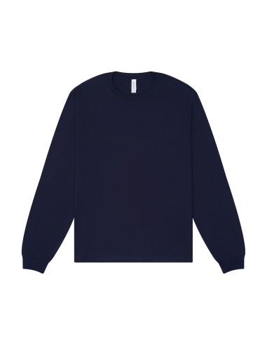BEL-3511-Tee-shirt unisexe à manches longues et boxy épais
