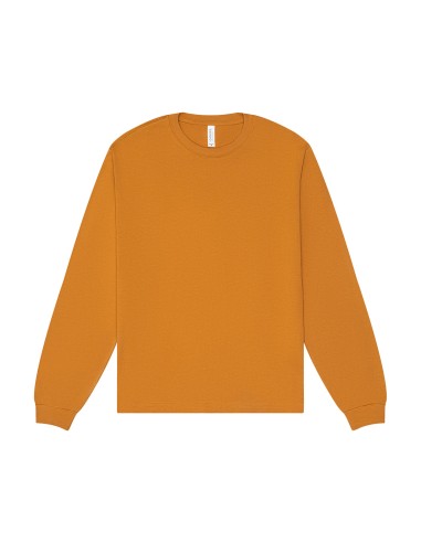 BEL-3511-Tee-shirt unisexe à manches longues et boxy épais