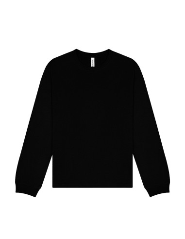 BEL-4651-Tee-shirt épais unisexe à manches longues