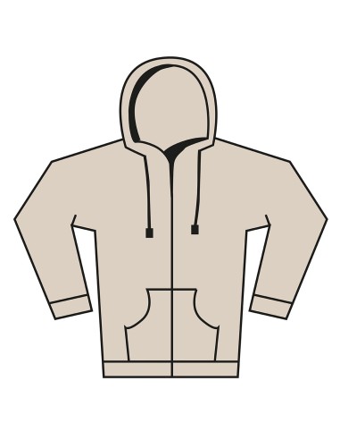 BEL-4739-Unisex Heavy Full Zip Hoodie