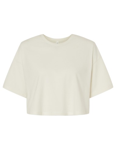 BEL-6482-Women's Jersey crop tee