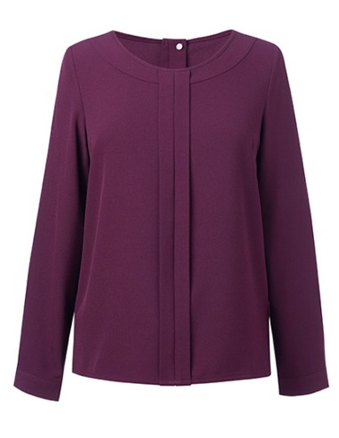 BRO-2279-Womens Roma Long Sleeve Blouse
