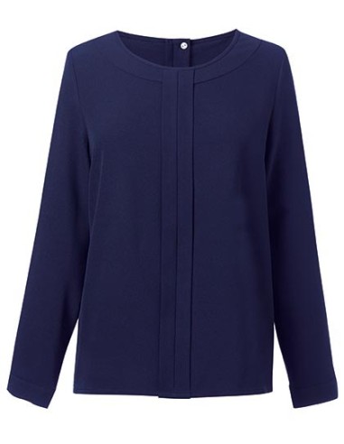 BRO-2279-Womens Roma Long Sleeve Blouse